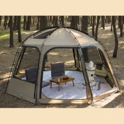 KZM Viva Dome Shelter Plus - Sand -Roam Ready 02 ea0c4a71 12b5 4c43 84b6 f9e811a35b6b