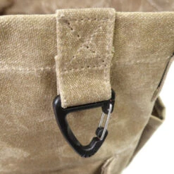 Post General Waxed Canvas Tool Bag Round - Grey -Roam Ready 03 75121d1d 0ea2 46fb b285 8c6bf554cbaf