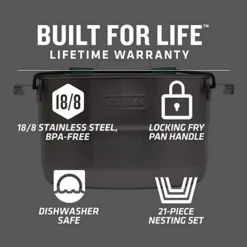 Stanley Adventure Full Kitchen Base Camp Cooking Set 14 Stanley Adventure Full Kitchen Base Camp Cooking Set -Roam Ready 10 02479 025 8