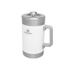 Stanley Classic Vacuum French Press 48OZ Polar White -Roam Ready 10 02888 020 4