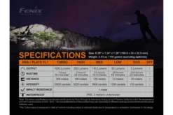 Fenix LD42 XP-L Hi V3 LED Flashlight Black -Roam Ready 11 Ld42 18954.1563288789