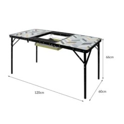 KZM Connect 3 Folding BBQ Table -Roam Ready 12 54aaf19f 4c32 4b8e a586 1b533172c1c4