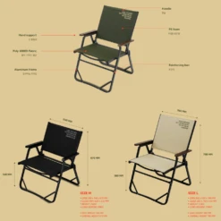 Cargo Container Cosy Folding Chair - L -Roam Ready 13 eb41c032 bd08 40a7 a20e f041b93a3a34