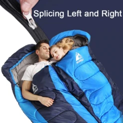 Hewolf Camping Sleeping Bag -Roam Ready 1607 blue 3