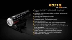 Fenix BC21R USB Rechargable Bicycle Light 880 Lumens 32 Fenix BC21R USB Rechargable Bicycle Light 880 Lumens -Roam Ready 16 BC21R 66535.1450900824
