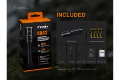 Fenix LD42 XP-L Hi V3 LED Flashlight Black -Roam Ready 16 LD42 56005.1563288789 c54dd007 895d 43c2 ac03 aa50ebc8f26c