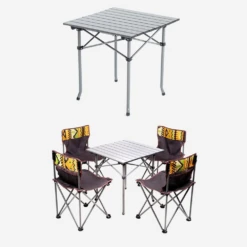 Hewolf 5pcs Set Camping Foldable Table And Chairs 20 Hewolf 5pcs Set Camping Foldable Table And Chairs -Roam Ready 1746 12 1