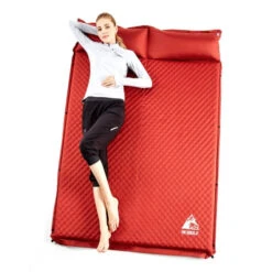 Hewolf Inflatable Mat Orange - Single/Double -Roam Ready 1878
