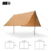 Adventurer Tanxianzhe Waterproof Awning Anti-tearing Sunshade Tarp Outdoor Camping Tan 1 Adventurer Tanxianzhe Waterproof Awning Anti-tearing Sunshade Tarp Outdoor Camping Tan -Roam Ready 1 99727868 f74a 425f a74f 8099faa03f4e