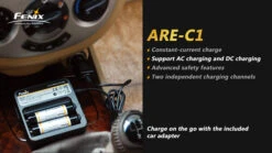 Fenix ARE-C1 18650 Battery Charger -Roam Ready 20131259242231378