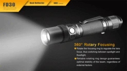 Fenix 360° Rotary Focusing Flashlight -Roam Ready 2016111715391557300