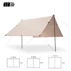 Adventurer Tanxianzhe Waterproof Awning Anti-tearing Sunshade Tarp Outdoor Camping Tan 15 Adventurer Tanxianzhe Waterproof Awning Anti-tearing Sunshade Tarp Outdoor Camping Tan -Roam Ready 2 58d8b424 863e 4971 b3c9 4d6f42b70bad