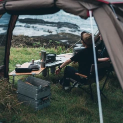 Snow Peak Bamboo IGT Table Left Open -Roam Ready 3 04c24d71 0161 4358 a6a8 dc635d37f277