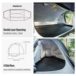 OneTigris Outbreak Retreat Camping Tent - Black 10 OneTigris Outbreak Retreat Camping Tent - Black -Roam Ready 3 e9015a93 4d4d 4621 821a 70933dc76041