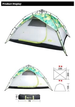 Mobi Garden Camping 3-4P Tent -Roam Ready 5 4