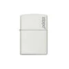 Zippo 214ZL White Matte With Zippo Logo - Refillable Windproof Lighter -Roam Ready 55 2