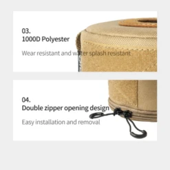 Thous Winds 230g G2 Tactical Gas Canister Set - Black -Roam Ready 5 90b05a00 1055 4e64 98c0 f3d329aeb0e6