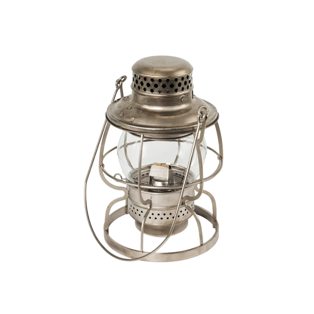 Thous Winds Railroad Kerosene Lamp Vintage Silver 5 Thous Winds Railroad Kerosene Lamp Vintage Silver - Image 3