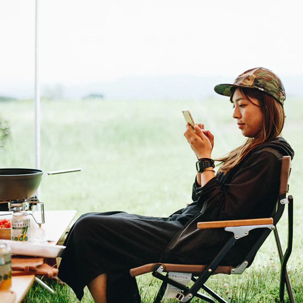 Snow Peak Gray Low Beach Chair Short 9 Snow Peak Gray Low Beach Chair Short - Image 7