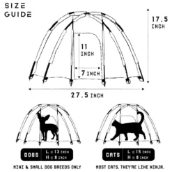 Cyberpaw Astrodome Pet Tent -Roam Ready 8 3cc27574 7d6b 4d19 abf2 e0692fc800a6