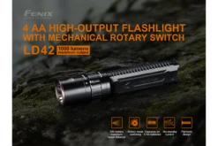 Fenix LD42 XP-L Hi V3 LED Flashlight Black -Roam Ready 8 LD42 38165.1563288791