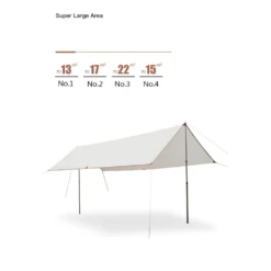Adventurer Tanxianzhe Waterproof Awning Anti-tearing Sunshade Tarp Outdoor Camping Tan 21 Adventurer Tanxianzhe Waterproof Awning Anti-tearing Sunshade Tarp Outdoor Camping Tan -Roam Ready 8 f8b7b46e 1041 4d8a a0f7 85e9f4d088f4