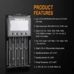 Fenix ARE-A4 Battery Charger -Roam Ready ARE A4 7