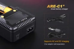 Fenix ARE-C1+ Smart Battery Charger -Roam Ready ARE C1plus battery charger ac dc