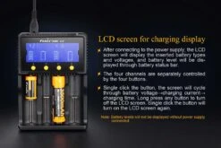 Fenix ARE-C2+ 4-Slot Charger (EURO) -Roam Ready ARE C2plus battery charger included