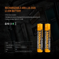 Fenix ARE-X11 Charger + ARB-L18 Battery (3500mAH) -Roam Ready ARE X11 9