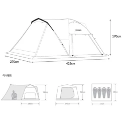 KZM Acro Dome Edge Tent -Roam Ready AcroDOme 07