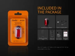 Fenix BCO5R Multifunctional Rechargable Bicycle Tail Light -Roam Ready BC05R 14 E 63765.1542211100