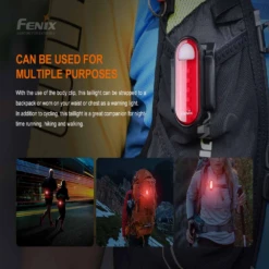 Fenix BC05R V2.0 Rechargeable Bike Tail Light -Roam Ready BC05RV2.0 13