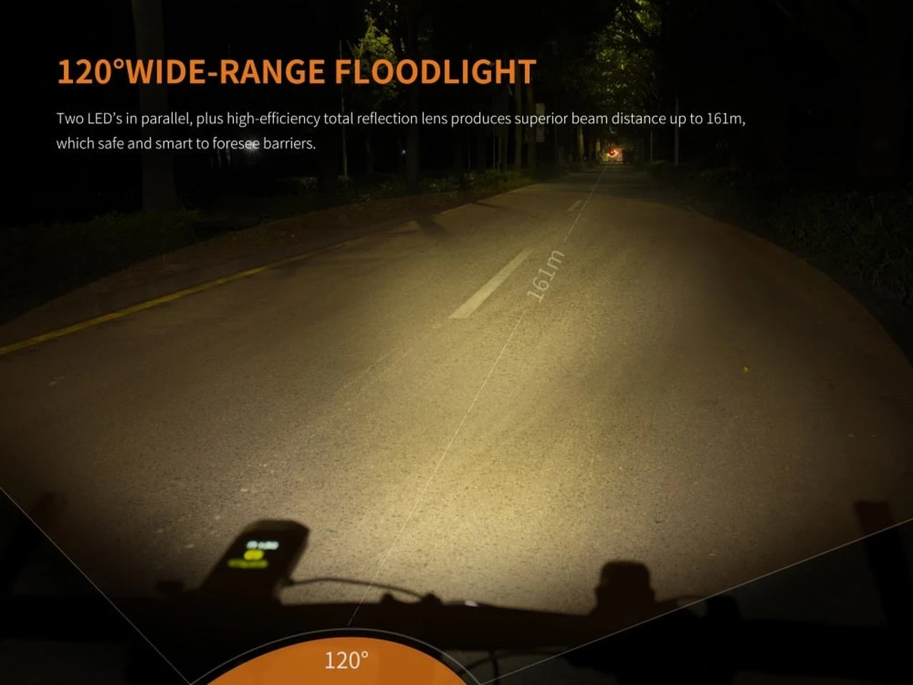 Fenix BC30R USB Rechargable Bicycle Light 13 Fenix BC30R USB Rechargable Bicycle Light - Image 11