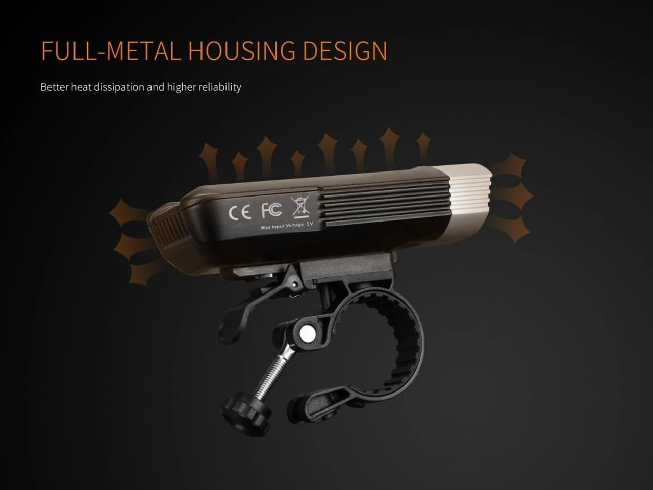 Fenix BC30R USB Rechargable Bicycle Light 10 Fenix BC30R USB Rechargable Bicycle Light - Image 8