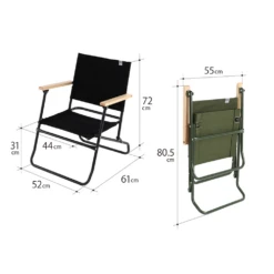 DoD Low Rover Chair 24 DoD Low Rover Chair -Roam Ready C1 553 BK 6
