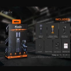 Fenix C7 Luminus SST70 Cool White LED Flashlight - Black 12 Fenix C7 Luminus SST70 Cool White LED Flashlight - Black -Roam Ready C7 life 02