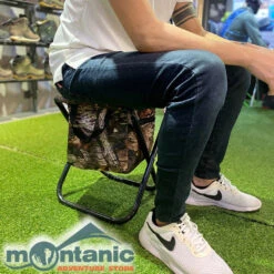 Caribee Fold Up Stool With Cooler -Roam Ready CAR1409 06