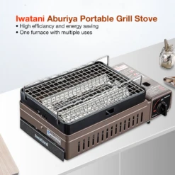Iwatani Aburiya Portable Grill Stove -Roam Ready CB ABR 1CB ABR 2 9