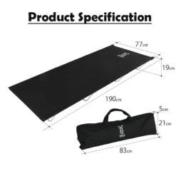 DoD Wide Camping Bed -Roam Ready CB1 100 BK 10 e44ed7ad 3cce 4424 9933 323e3701f9b8
