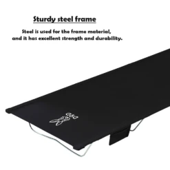 DoD Wide Camping Bed -Roam Ready CB1 100 BK 9 2a8d2bc1 a574 4f21 b80d e3d15d8962c3