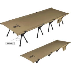 OneTigris Outdoor Foldable Camp Bed - Coyote Brown -Roam Ready CE ZDC01 CB 04 bfa6d6fc 77ca 408f 8b05 ec24b5803067