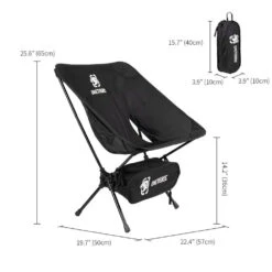 OneTigris Portable Camping Chair - Coyote Brown -Roam Ready CE ZDY02 BK 05 dc6917c4 89a8 4ee2 8c11 915c08dcc918