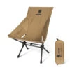 OneTigris Portable Camping Chair Large - Coyote Brown 2 OneTigris Portable Camping Chair Large - Coyote Brown -Roam Ready CE ZDY03 CB 02