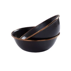 Barebones Enamel Bowl - Set Of 2 -Roam Ready CKW 340 4