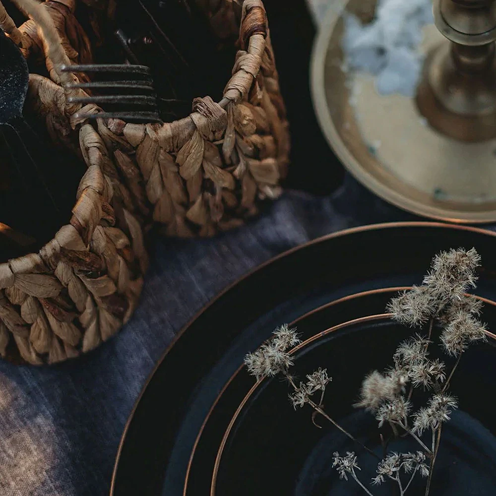 Barebones Enamel Salad Plate - Set Of 2 16 Barebones Enamel Salad Plate - Set Of 2 - Image 14