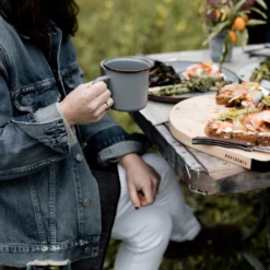 Barebones Enamel Cup - Set Of 2 -Roam Ready CKW 356 7