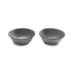 Barebones Enamel Bowl - Set Of 2 -Roam Ready CKW 357 4