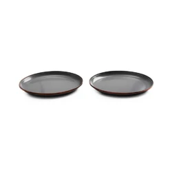 Barebones Enamel Plate - Set Of 2 -Roam Ready CKW 358 3