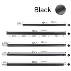 Camp Leader Canopy Tarp Pole - Black -Roam Ready CL11 6 600x600 689e0fd1 debf 49b8 ab3b ca14f19285ac